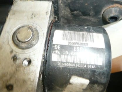 ECU ABS ESP Peugeot 206 9655960880 4541V7 4542K0 - Image 4