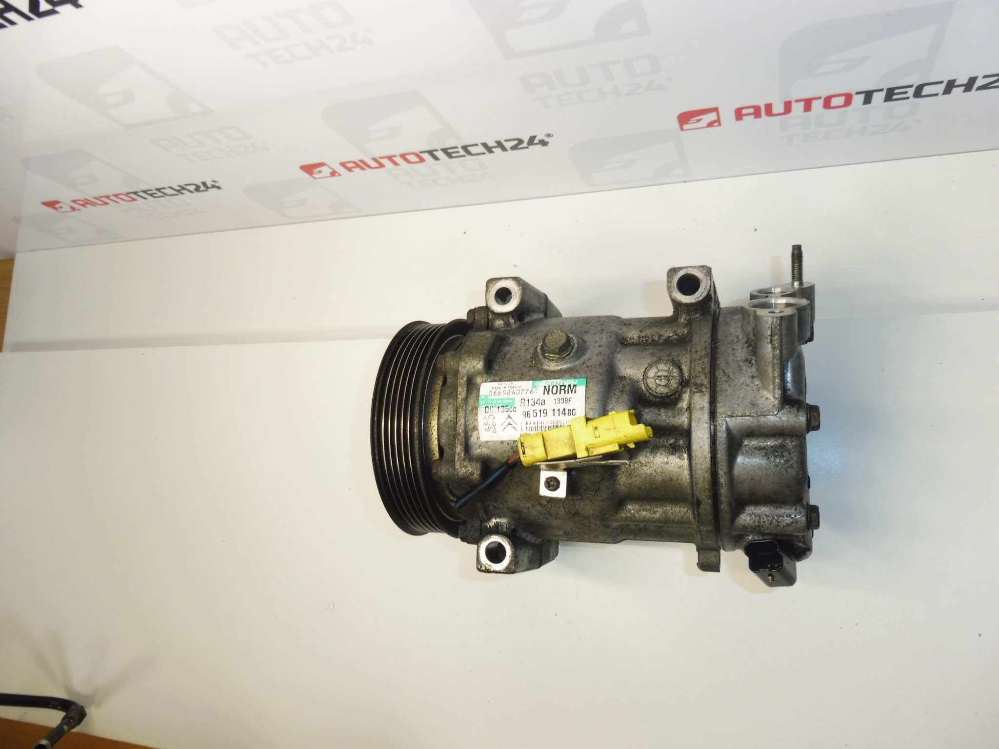 Klimakompresor Sanden SD7C16 1309f 9651911480 - Obrázek 2