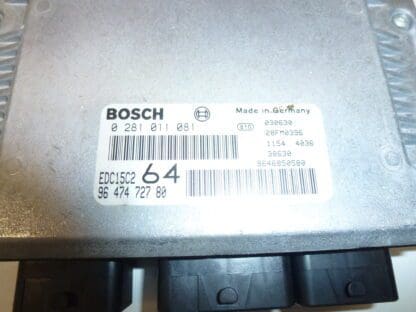 ECU Bosch EDC15C2 0281011081 9647472780 - Image 2