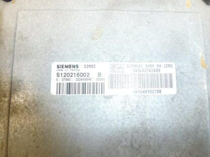 ECU sensodrive Citroën Peugeot 9640922780 S120216002 B 2529J9 - Image 2