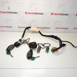 Sada zámků Citroën C8 + 2 klíče 4162Y4 4162Y2