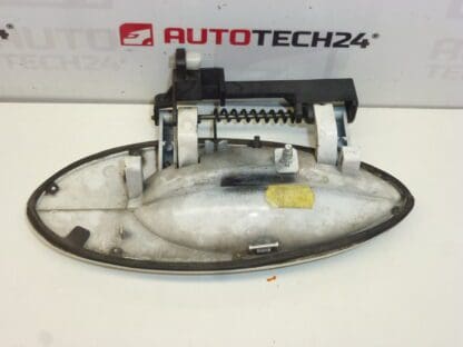 Klika levých zadních dveří Citroën C5 I a II 9631831077 9101S7 bílá - Image 2