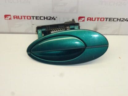 Klika levých zadních dveří Citroën C5 I a II 9631831077 9101S7 zelená