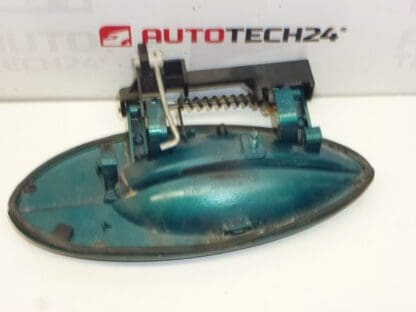 Klika levých zadních dveří Citroën C5 I a II 9631831077 9101S7 zelená - Image 4