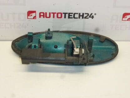 Klika levých zadních dveří Citroën C5 I a II 9631831077 9101S7 zelená - Image 3