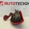 Klika pravých zadních dveří Citroën C1 Peugeot 107 červená 9101AN - Image 2