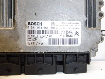 ECU Citroën Peugeot Bosch EDC16C34 9663755480 0281013868 1942PV - Image 4