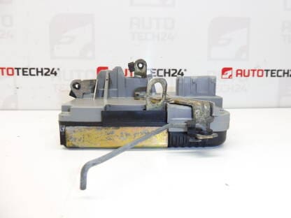 Zámek levých předních dveří Peugeot 206  do 2002 hranatý konektor 9135H3 - Image 3