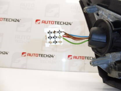 Levé zrcátko modré EGE Peugeot 206 8153KQ - Image 2