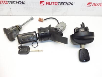 Sada zámků plus dva klíče Peugeot 207 4162KF 4162NW - Image 2