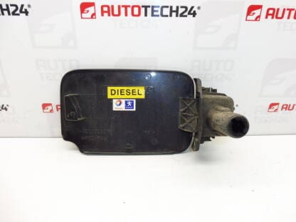 Kryt víčka nádrže stříbrné Peugeot 807 Citroën C8 EYJ 1485207080 151790 - Image 4