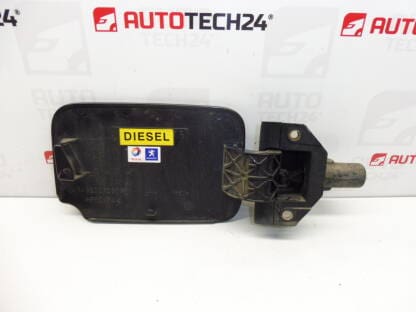 Kryt víčka nádrže stříbrné Peugeot 807 Citroën C8 EYJ 1485207080 151790 - Image 3
