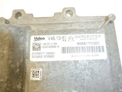 Řídící jednotka Valeo V46.13 Citroën Peugeot 9807138880 9691806980 9691682380 - Image 2