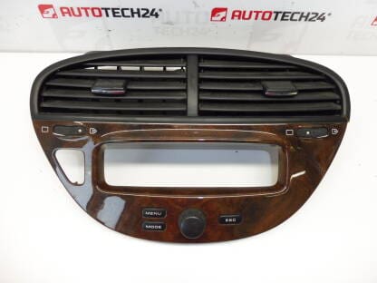 Středový panel s větracími otvory a ovládáním Peugeot 607 8265G0 - Image 4