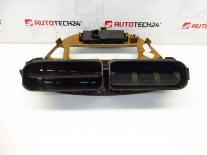Středový panel s větracími otvory a ovládáním Peugeot 607 8265G0 - Image 2