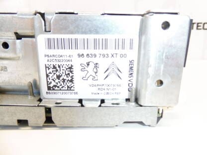 Autorádio CD Citroën Peugeot 96639793XT 16077504XT - Image 2