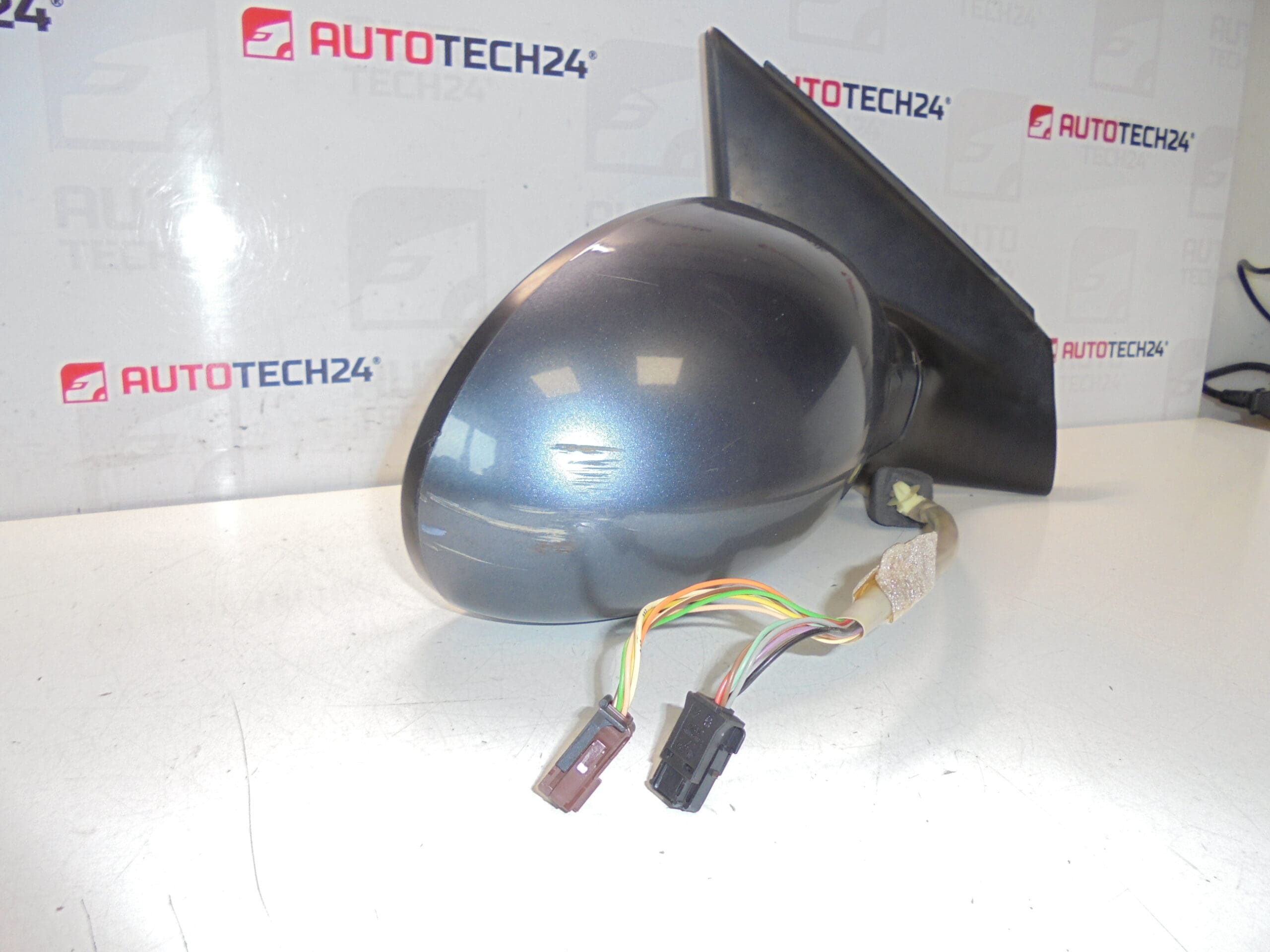 Pravé zpětné zrcátko Citroën C5 elektricky sklopné EZWD 8149WH - Obrázek 2