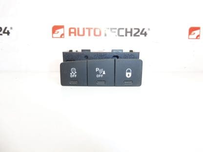Spínač ESP, centrální zamykání, PDC Citroën C3 Picasso 96631922ZD