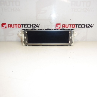Display rádia počítače Peugeot 807 Citroen C8 9664644280-02