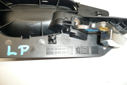 Vnitřní klika levých dveří Peugeot 307 9643604577 9658269577