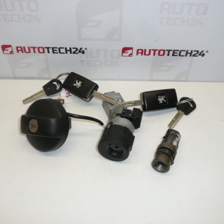 Sada zámků, 2 klíče Peugeot 307 4162KH