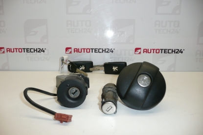 Sada zámků, 2 klíče Peugeot 307 4162KH