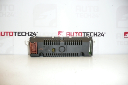Display rádia počítače Peugeot 207 9663205580 6593R7 6593R8