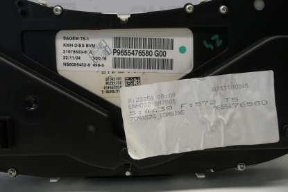 Tachometr Peugeot 307 181000 km 9655476580