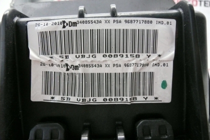 Airbag spolujezdec Citroën C5 X7 9687717880 8216YG