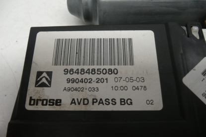 Motor stahování předního pravého okna Citroën C5 9648485080