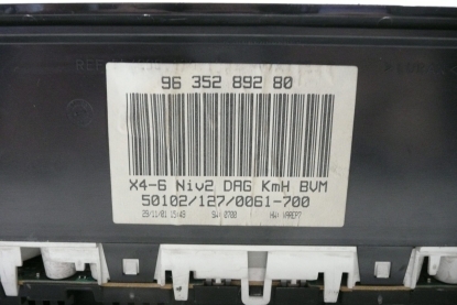 Tachometr Citroën C5 I 9635289280 najeto 208 tisíc km