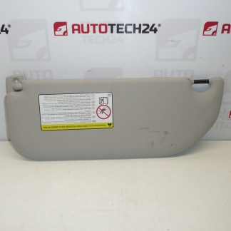 Sluneční clona Citroën Peugeot pravá 8163KE 8143LP