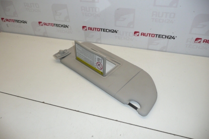 Sluneční clona Citroën Peugeot pravá 8163KE 8143LP