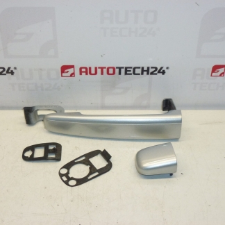 Klika dveří Citroën Peugeot stříbrná EZRC 9101W8