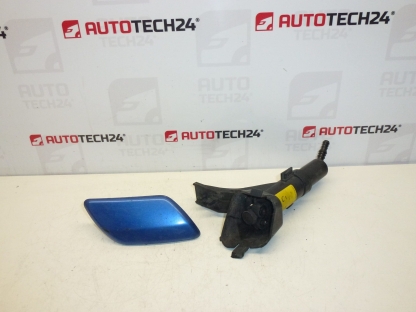 Tryska pravého odstřikovače světlometu komplet Peugeot 407 6438L8 6438N0