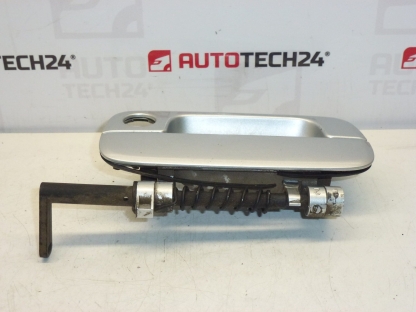 Klika z víka Citroën Berlingo stříbrná 9621858877 872072 EZRC