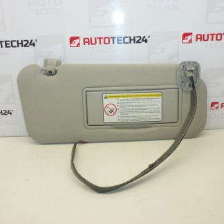 Pravá sluneční clona Citroën Peugeot 8143LX