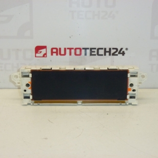 Display rádia počítače Peugeot 307 9663230780