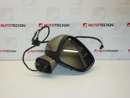 Pravé zpětné zrcátko Citroën C4 KCH 9687130977 8154EH