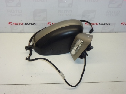 Pravé zpětné zrcátko Citroën C4 KCH 9687130977 8154EH