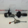 Sada zámků plus jeden klíč Peugeot 207 4162KF 4162NW