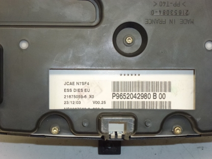 Tachometr budíky Citroën Xsara 9652042980 6103F0 6105AZ
