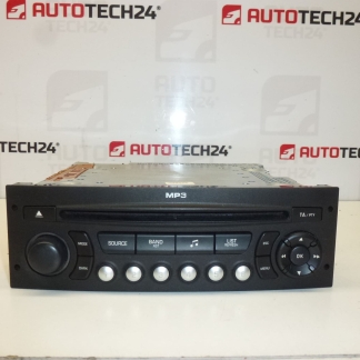 Autorádio s CD MP3 Citroën Peugeot 96643698XT 657919