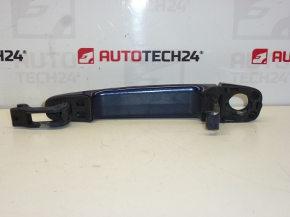 Klika dveří řidiče Citroën Peugeot modrá EGE 9101W9