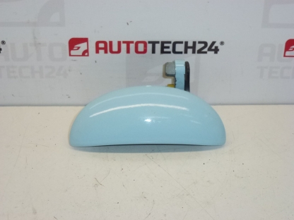 Klika levých předních dveří Citroën C1 Peugeot 107 modrá 9101AK