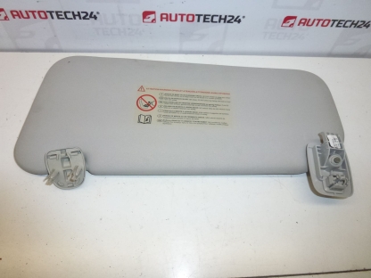 Sluneční clona Peugeot 407 pravá 8143NY
