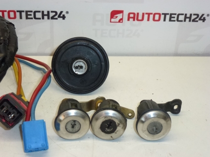 Sada zámků 1 klíč Citroën Berlingo Peugeot Partner do 2002 4162AN 4162AP