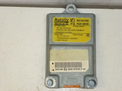 Jednotka bočních airbagů Citroën Peugeot 9631847080 550540400