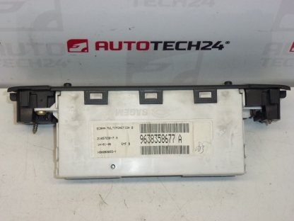 Display rádia a počítače Peugeot 406 9638358677 6155P8