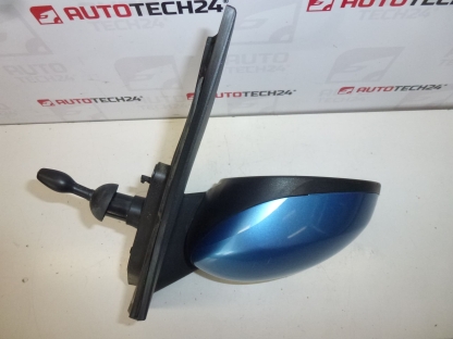 Zrcátko levé modrá metalíza Citroën C1 Peugeot 107 87940-0H010 87940-0H011